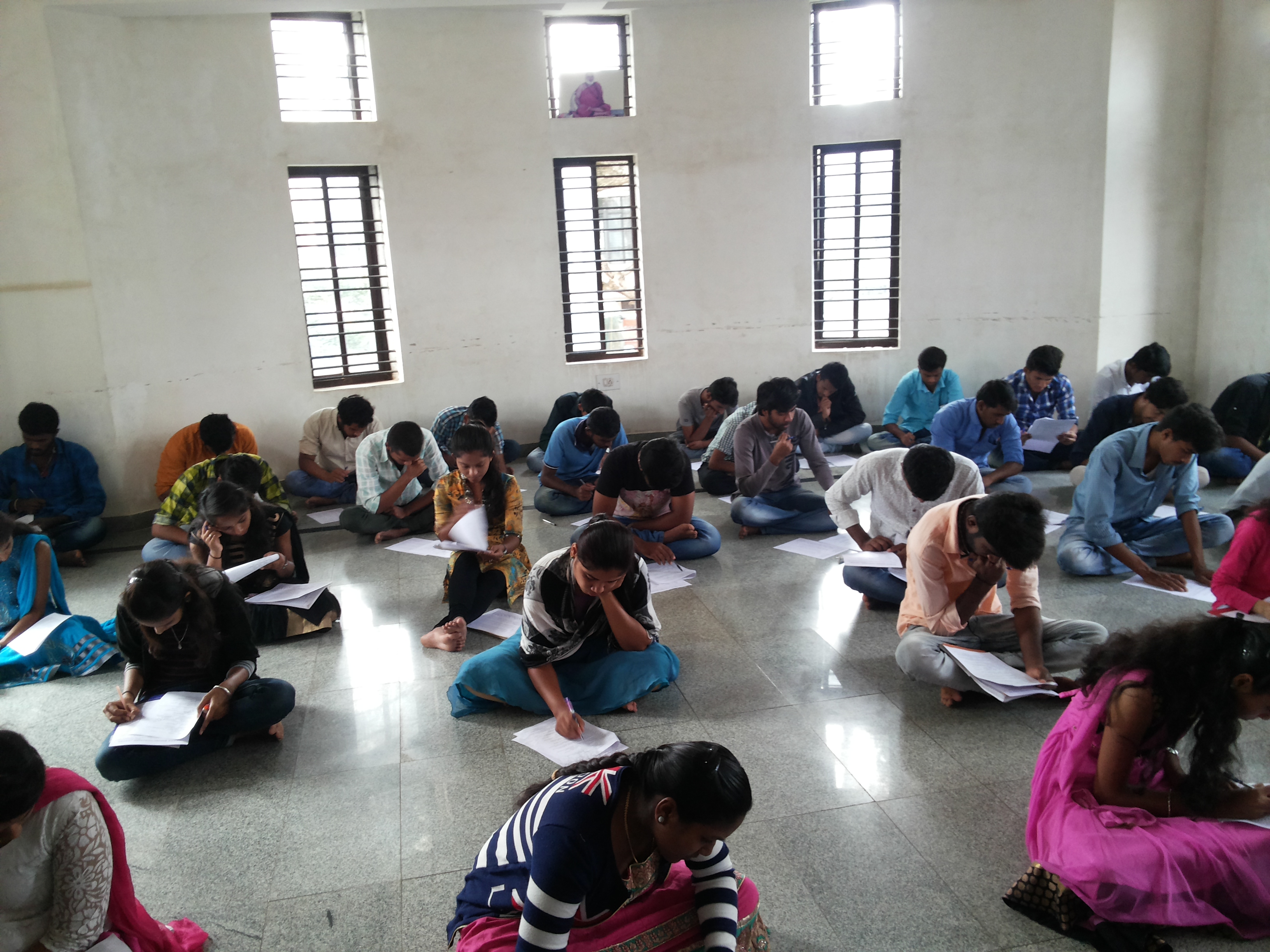 Entrance Exam Hall